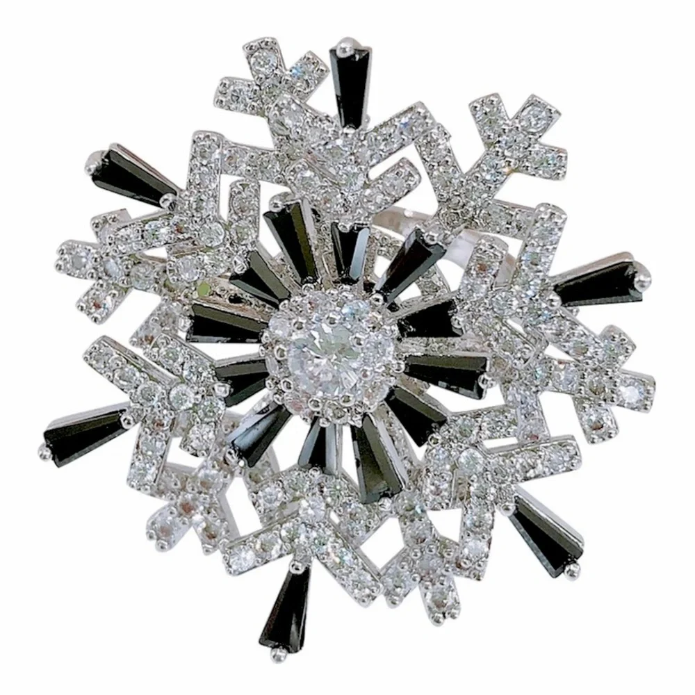 Snowflake spinner ring - Picture 2 of 10